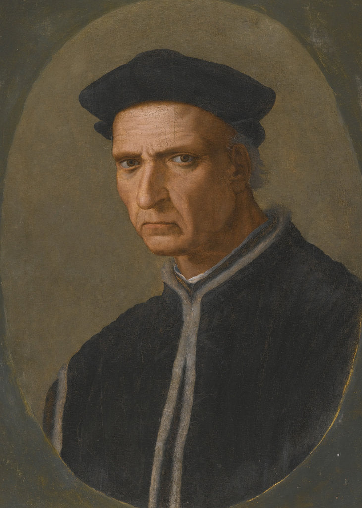 Detail of Portrait of Piero Soderini by Anonymous