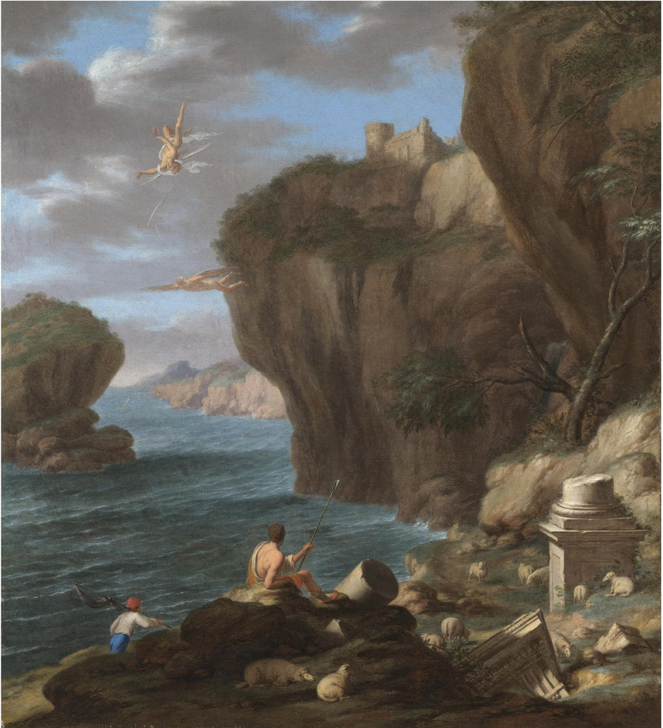 Detail of The Fall of Icarus by Anonymous