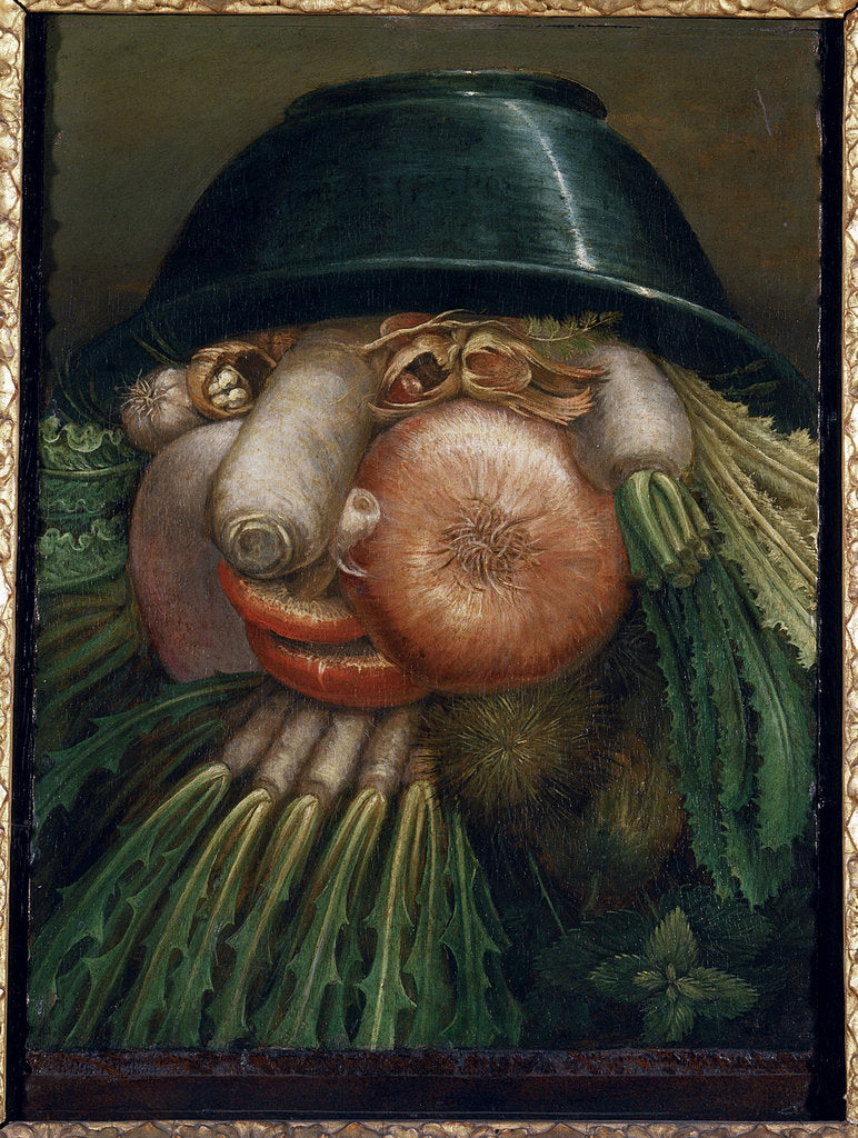 Detail of Vegetable Gardener by Anonymous