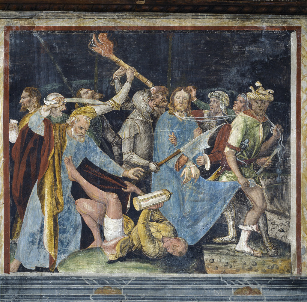 Detail of Scene from the Life of Christ by Anonymous