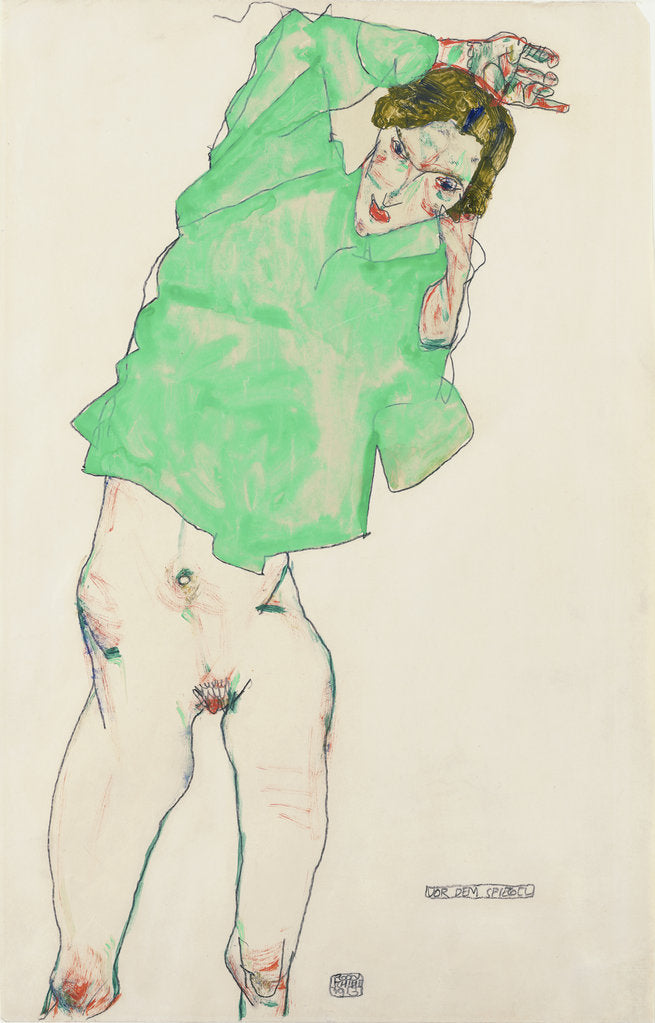 Detail of Before the Mirror by Anonymous