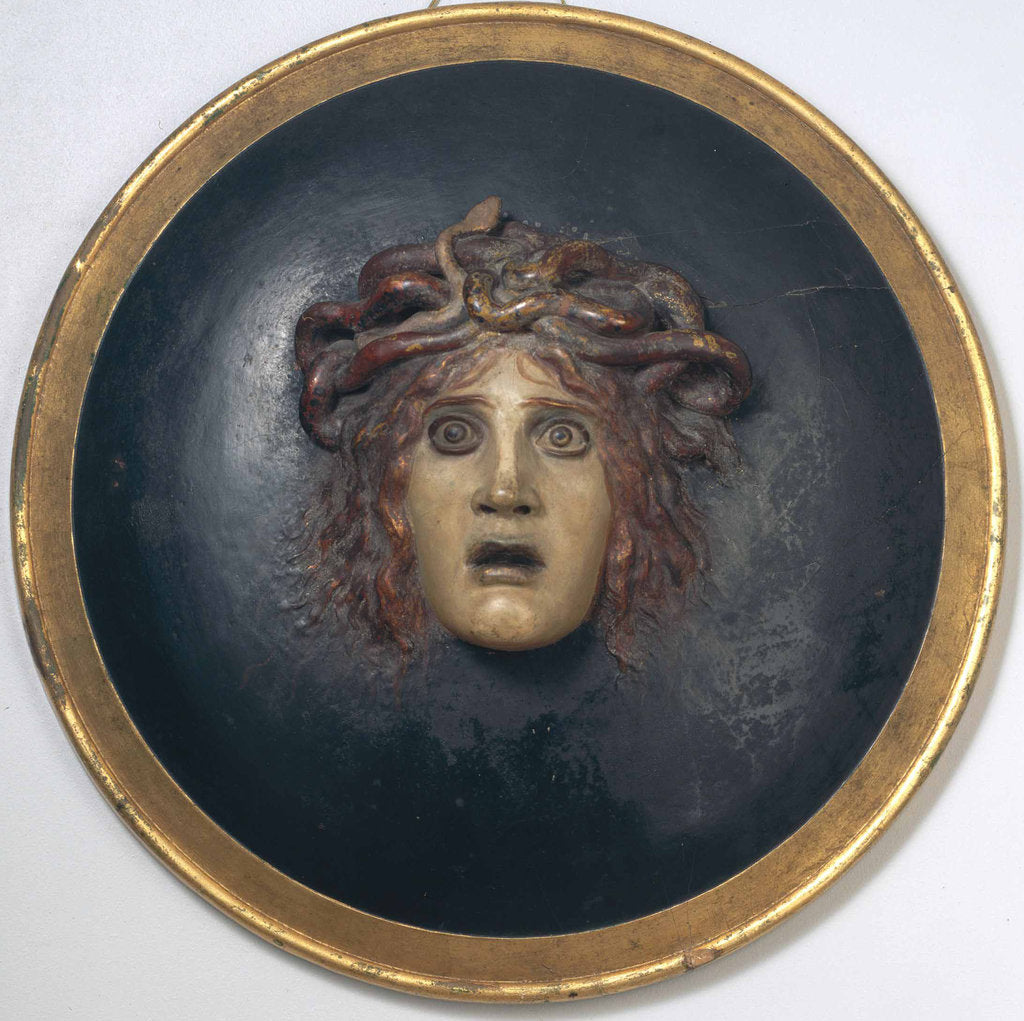 Detail of Shield with the head of Medusa by Anonymous