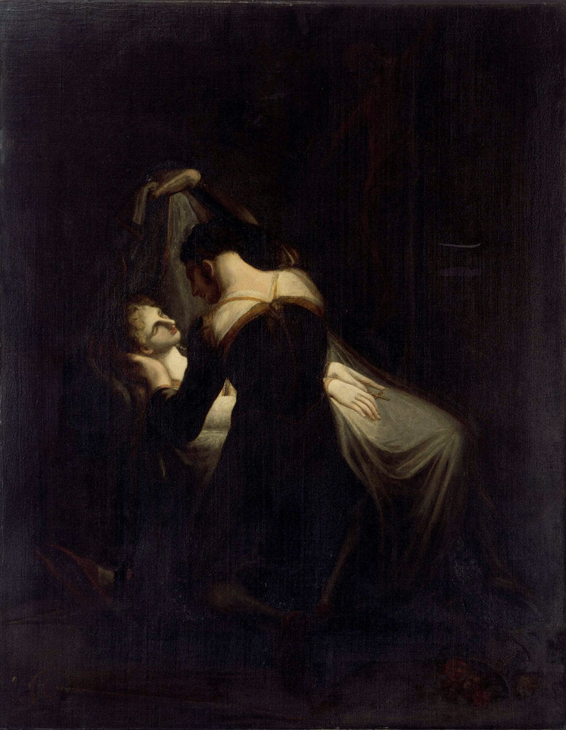 Detail of Romeo at Juliets Deathbed by Anonymous