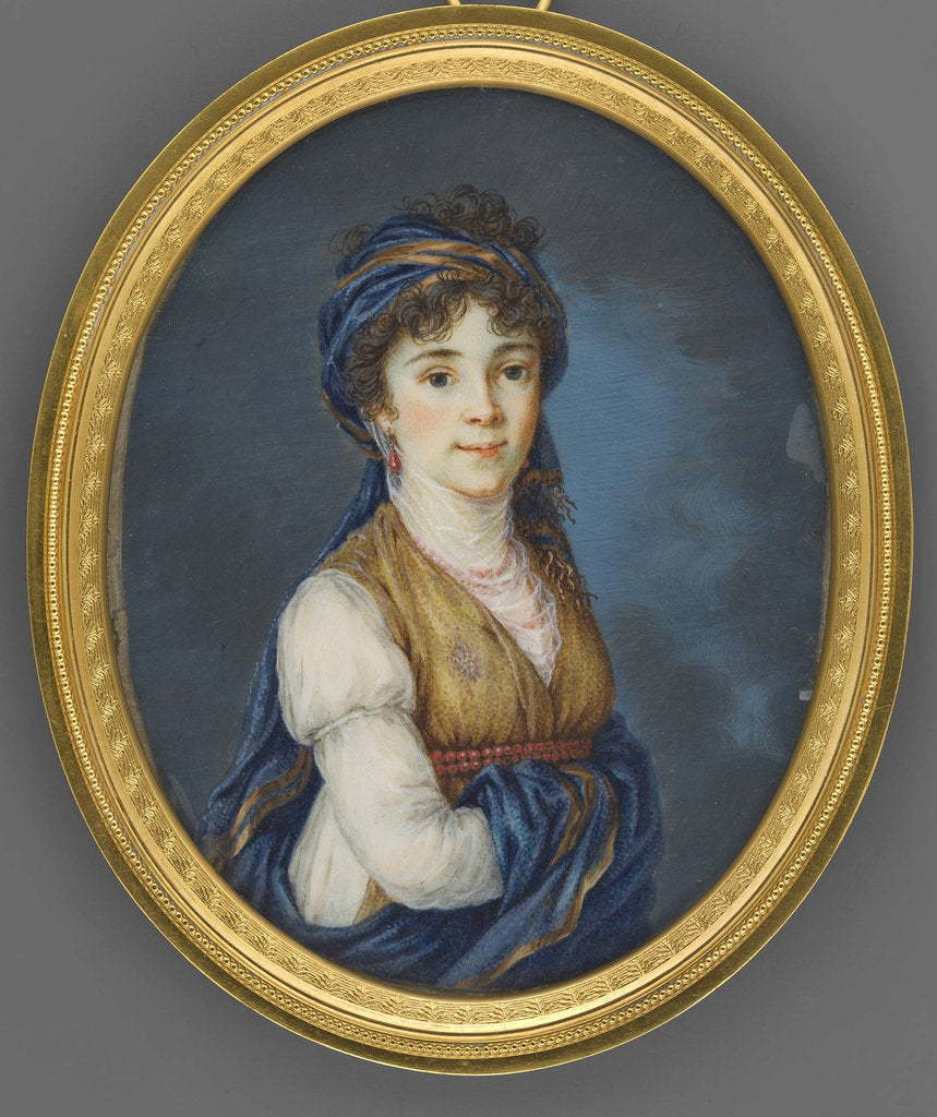 Detail of Portrait of Princess Anna Grigoryevna Beloselskaya-Belozerskaya by Anonymous