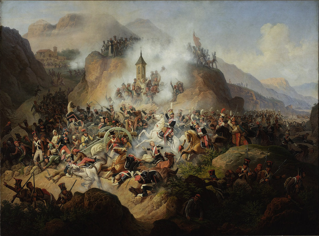 Detail of The Battle of Somosierra on November 30, 1808 by Anonymous