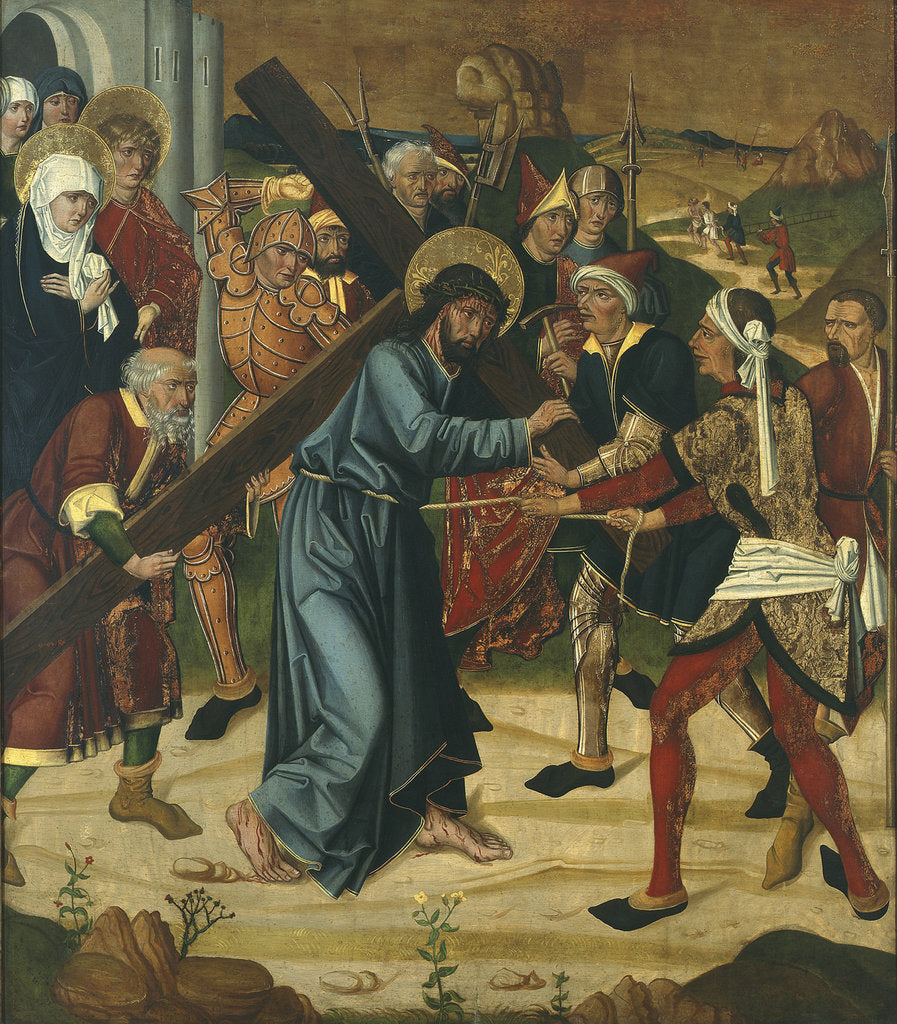 Detail of Christ Carrying the Cross by Anonymous
