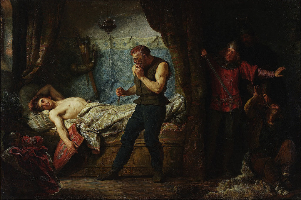 Detail of The Death of Przemysl II by Anonymous