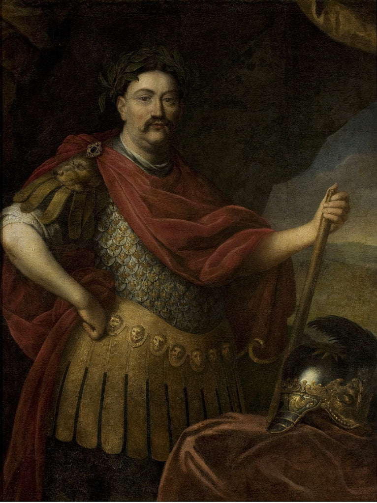 Detail of Portrait of John III Sobieski by Anonymous