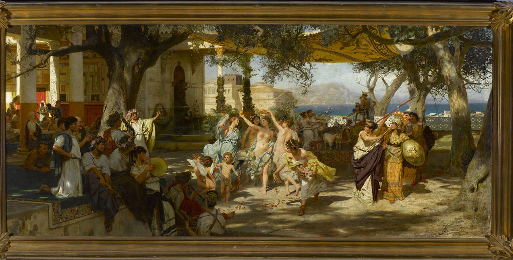 Detail of The Judgement of Paris by Anonymous