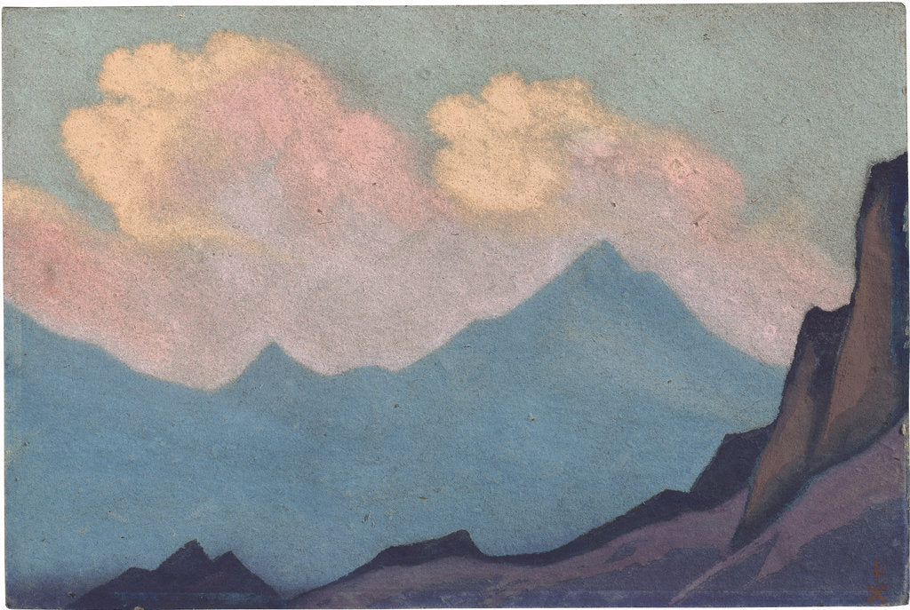 Detail of The Himalayas by Anonymous