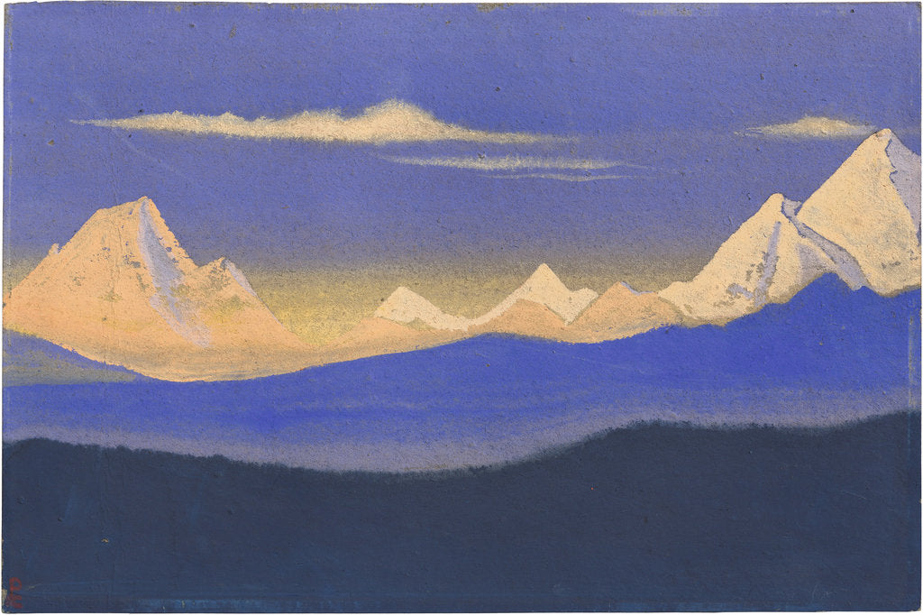 Detail of The Himalayas by Anonymous