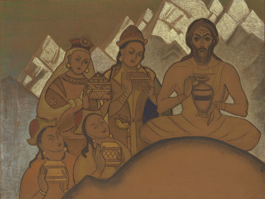 Detail of The Sacred Gift by Anonymous