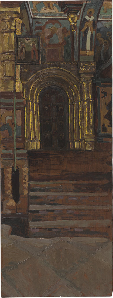Detail of Rostov the Great. Interior of the Church of Our Savior na Senyakh by Anonymous