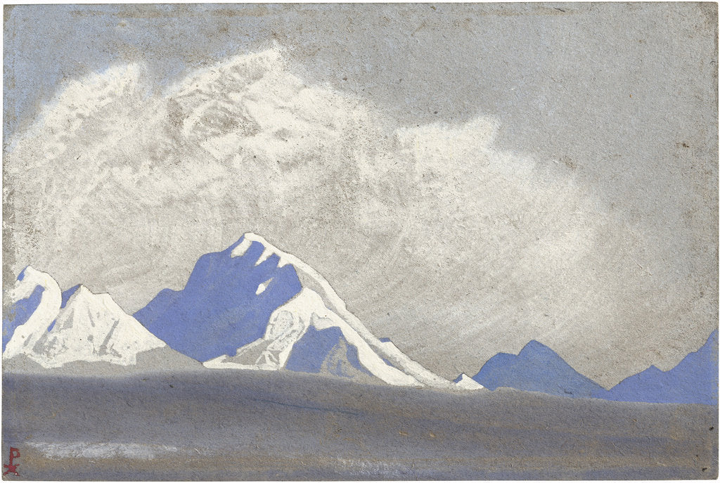 Detail of The Himalayas by Anonymous