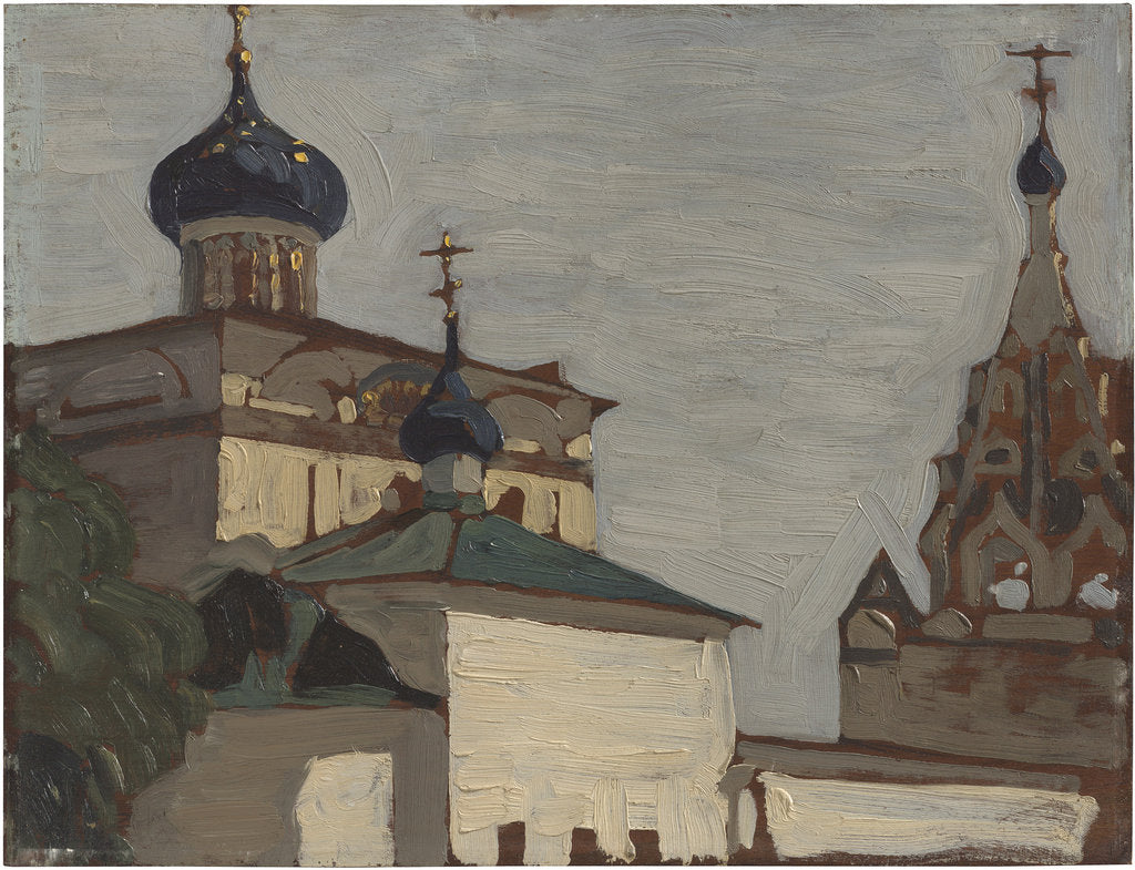 Detail of The Church of the Nativity of the Theotokos in Yaroslavl by Anonymous