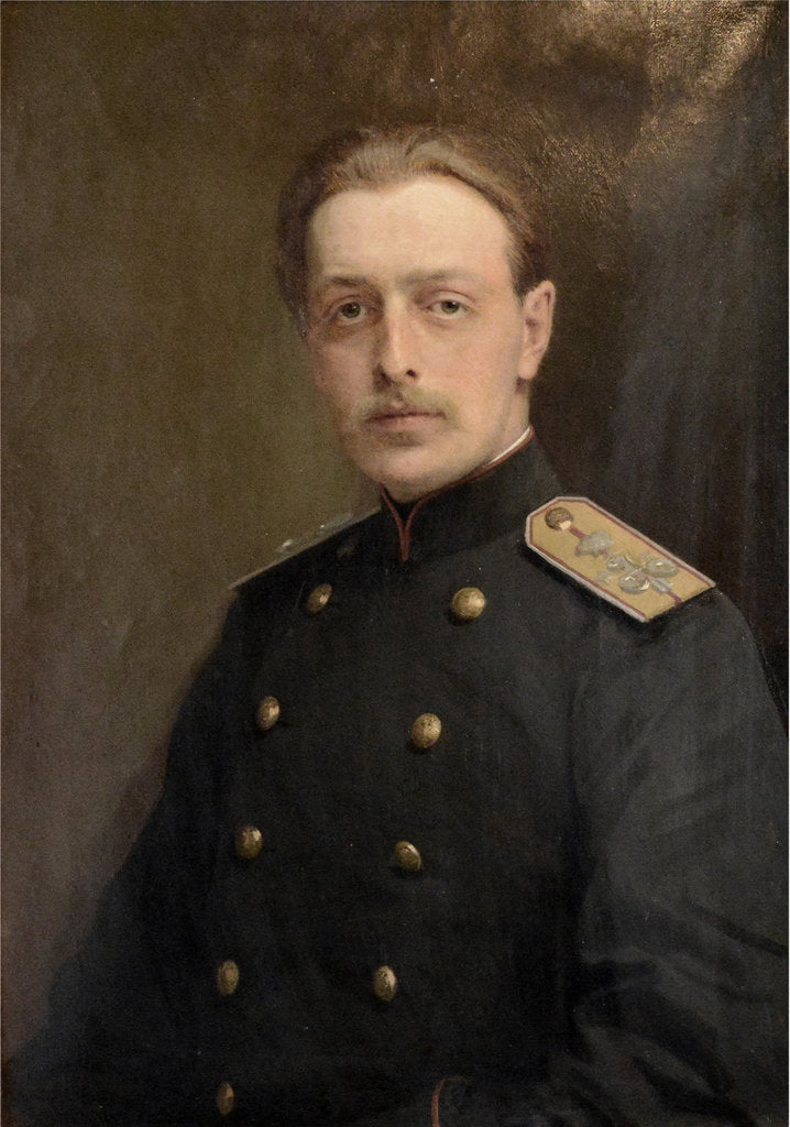 Detail of Portrait of Vladimir Grigorievich Chertkov by Anonymous