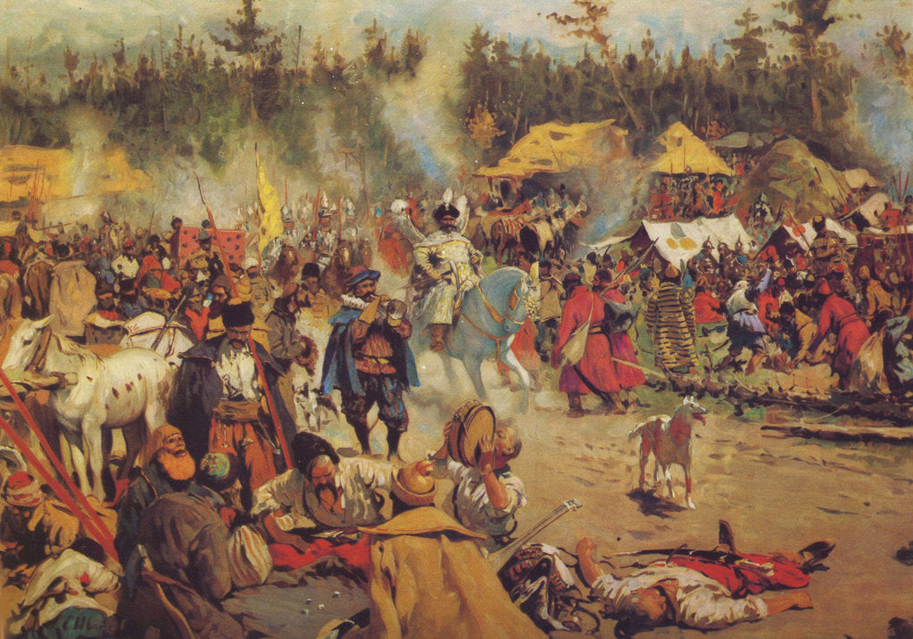 Detail of The Time of Troubles by Anonymous