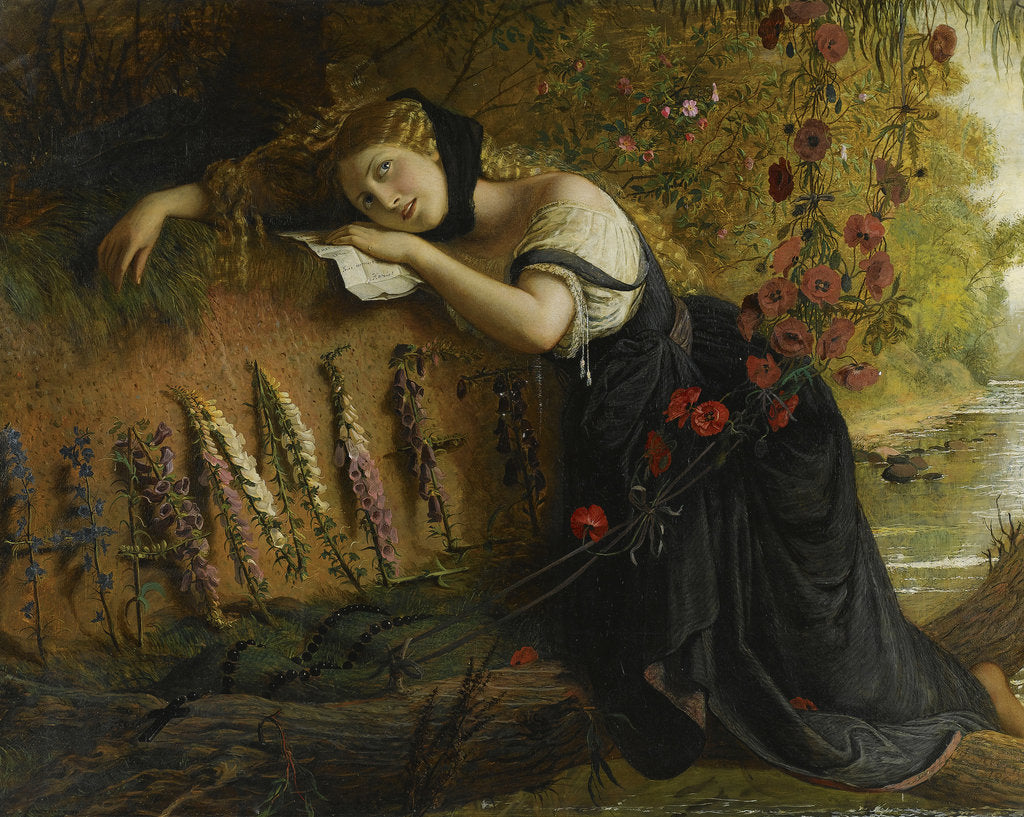 Detail of Ophelia by Anonymous
