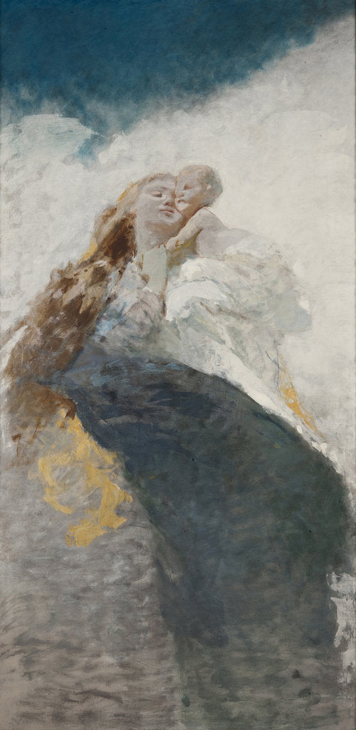 Detail of Mother Most Pure (Mater Purissima) by Anonymous