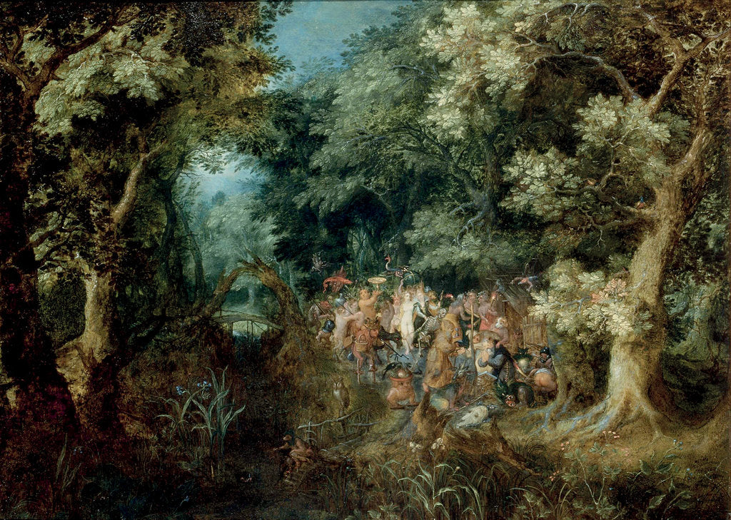 Detail of The Temptation of Saint Anthony by Anonymous