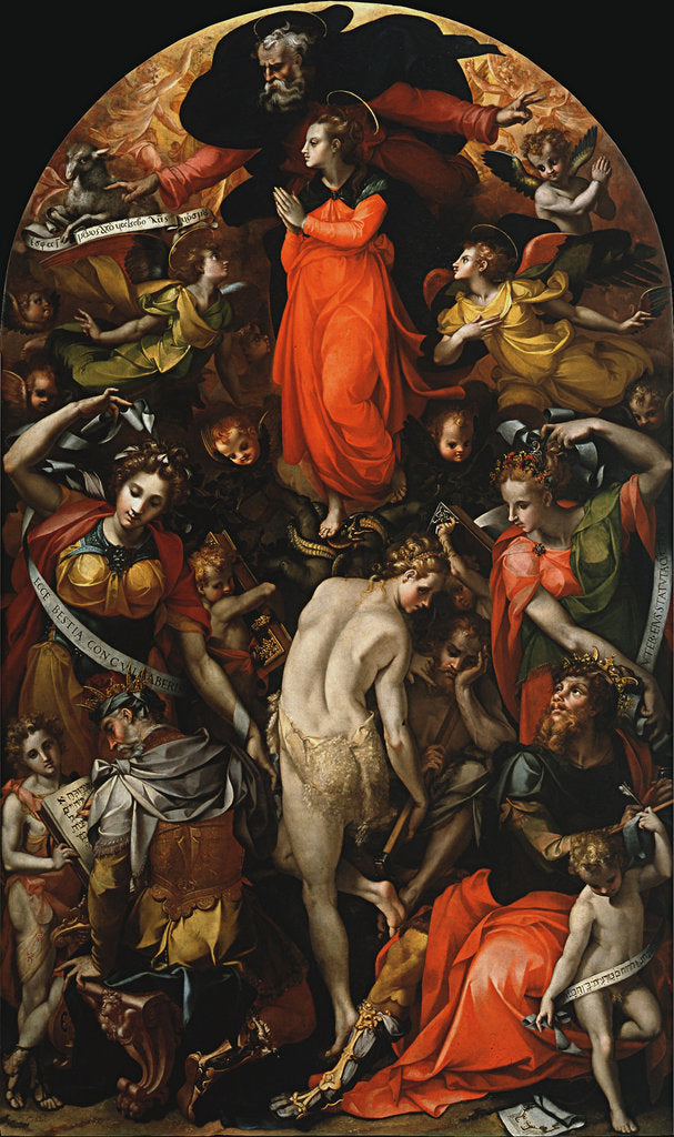 Detail of The Immaculate Conception by Anonymous