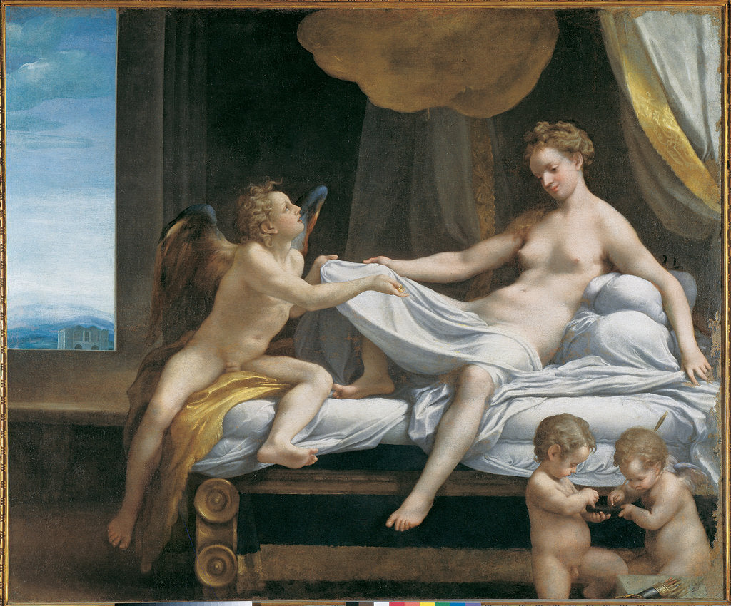 Detail of Danaë by Anonymous