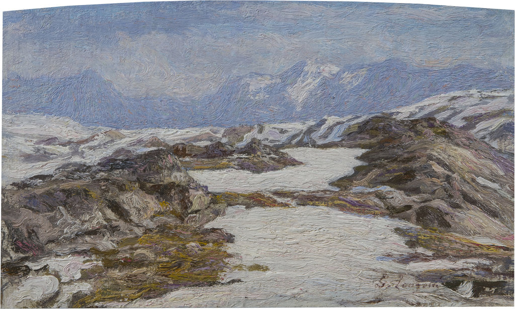 Detail of Glacier. Bernina by Anonymous