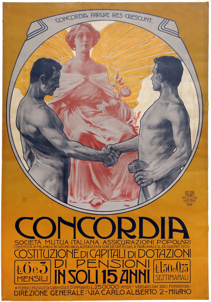 Detail of Concordia by Anonymous