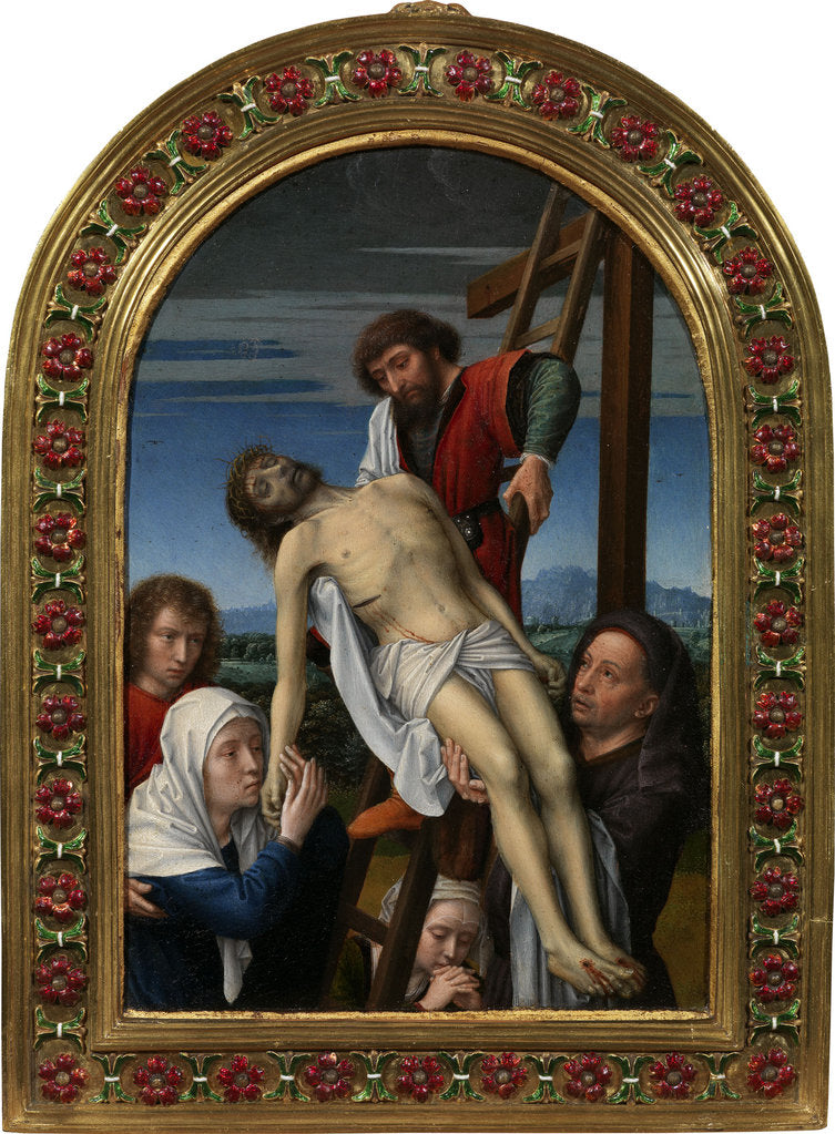 Detail of The Descent from the Cross by Anonymous