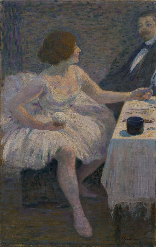 Detail of A Visit in the Dressing Room by Anonymous