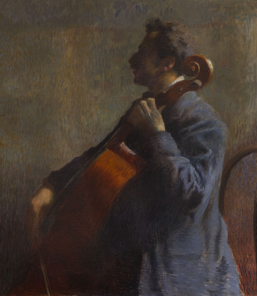 Detail of Cellist by Anonymous
