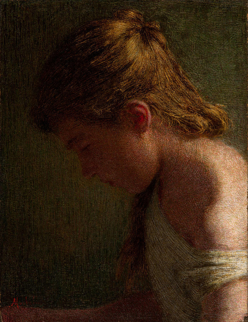 Detail of Sad Soul by Anonymous