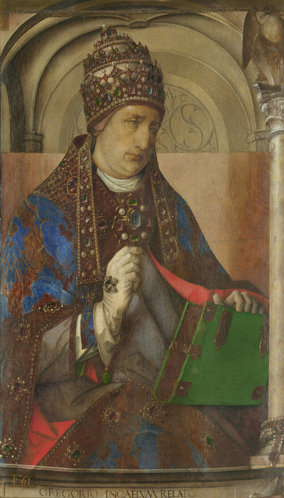 Detail of Saint Gregory the Great by Anonymous