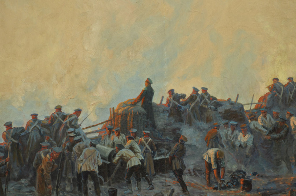 Detail of Admiral Nakhimov at Sevastopol Bastion by Anonymous