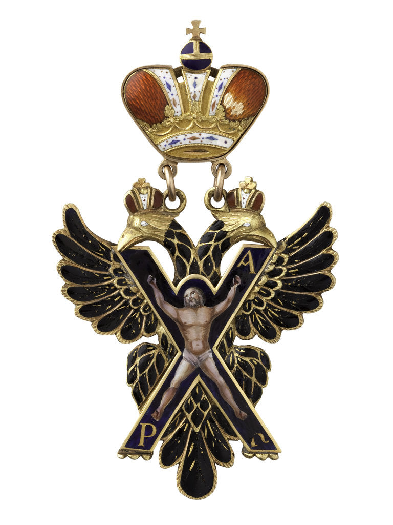Detail of Badge of the Order of St. Andrew the Apostle the First-Called by Anonymous