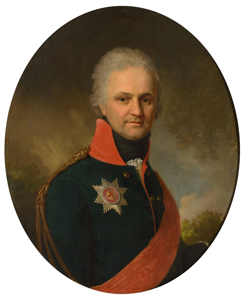 Detail of Portrait of General Ivan Ivanovich Benkendorf by Anonymous