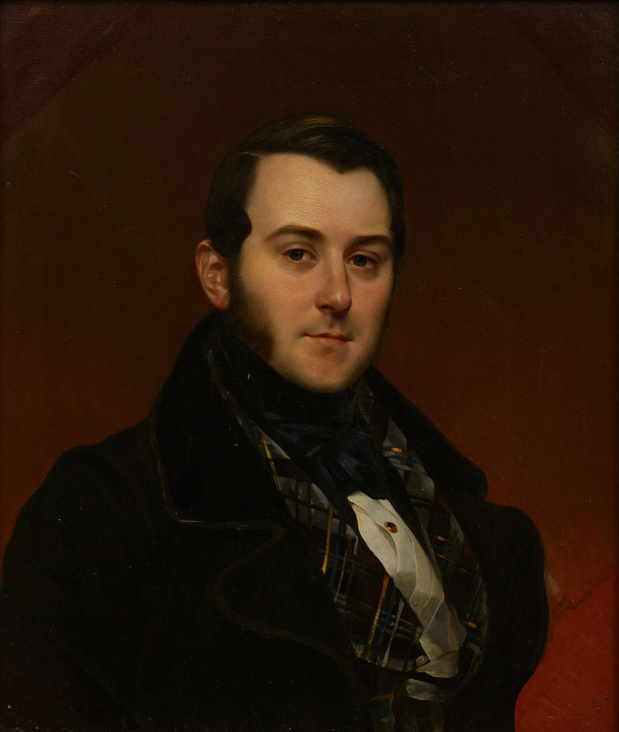Detail of Portrait of Ivan Alexandrovich Beck by Anonymous