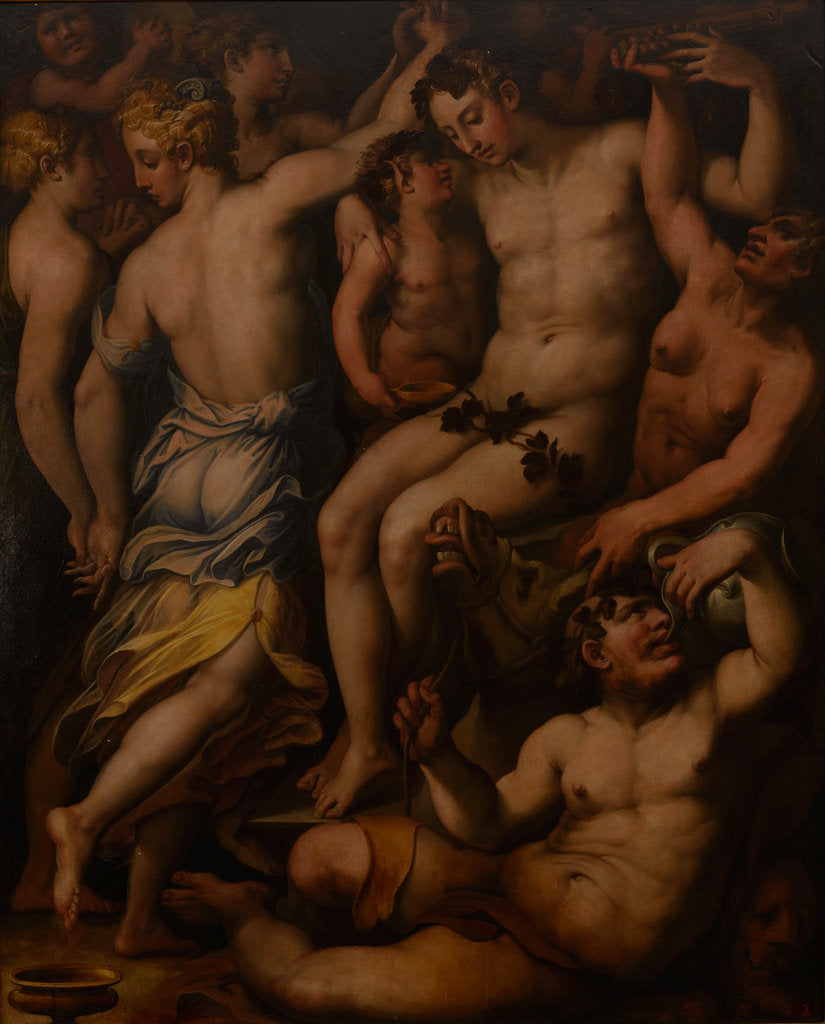 Detail of The Triumph of Bacchus by Anonymous