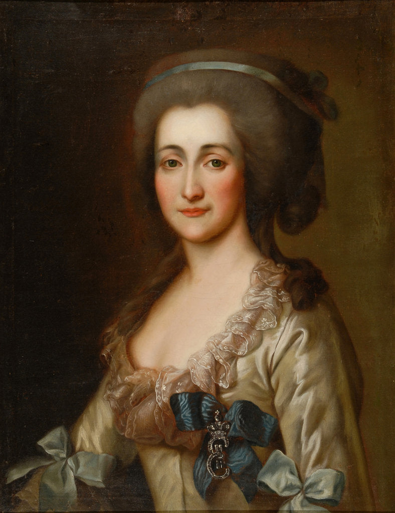 Detail of Portrait of Princess Ekaterina Alexeevna Vorontsova by Anonymous