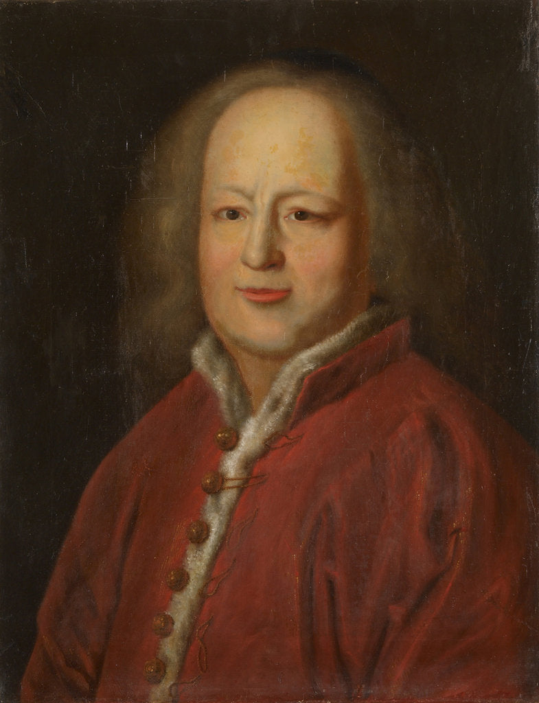 Detail of Portrait of Sir Isaac Newton by Anonymous