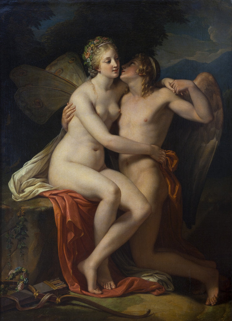 Detail of Cupid and Psyche by Anonymous