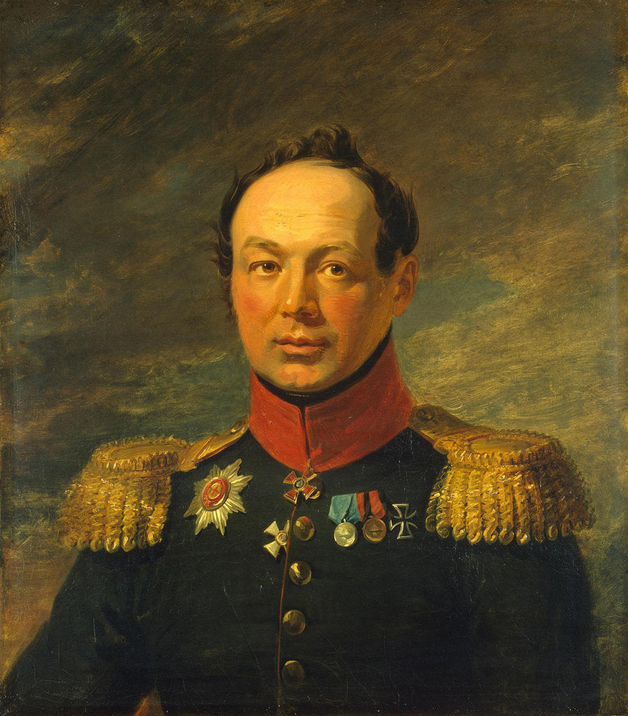 Detail of Portrait of Ivan Alexandrovich Nabokov by Anonymous