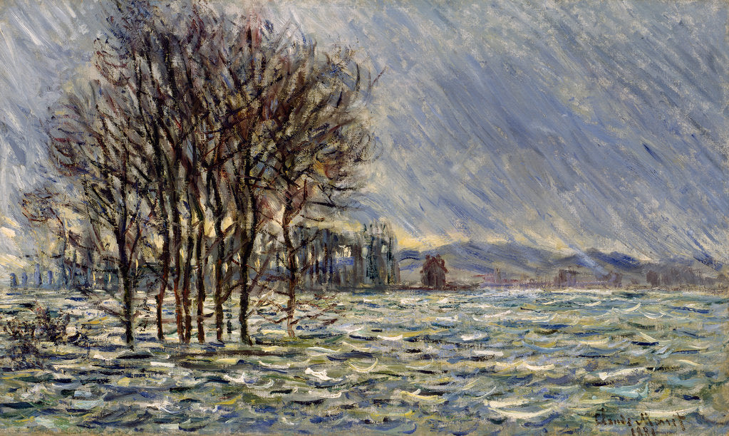 Detail of Flood Waters by Anonymous