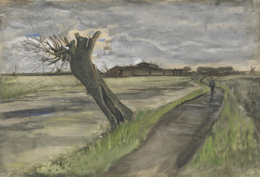 Detail of Pollard Willow by Anonymous