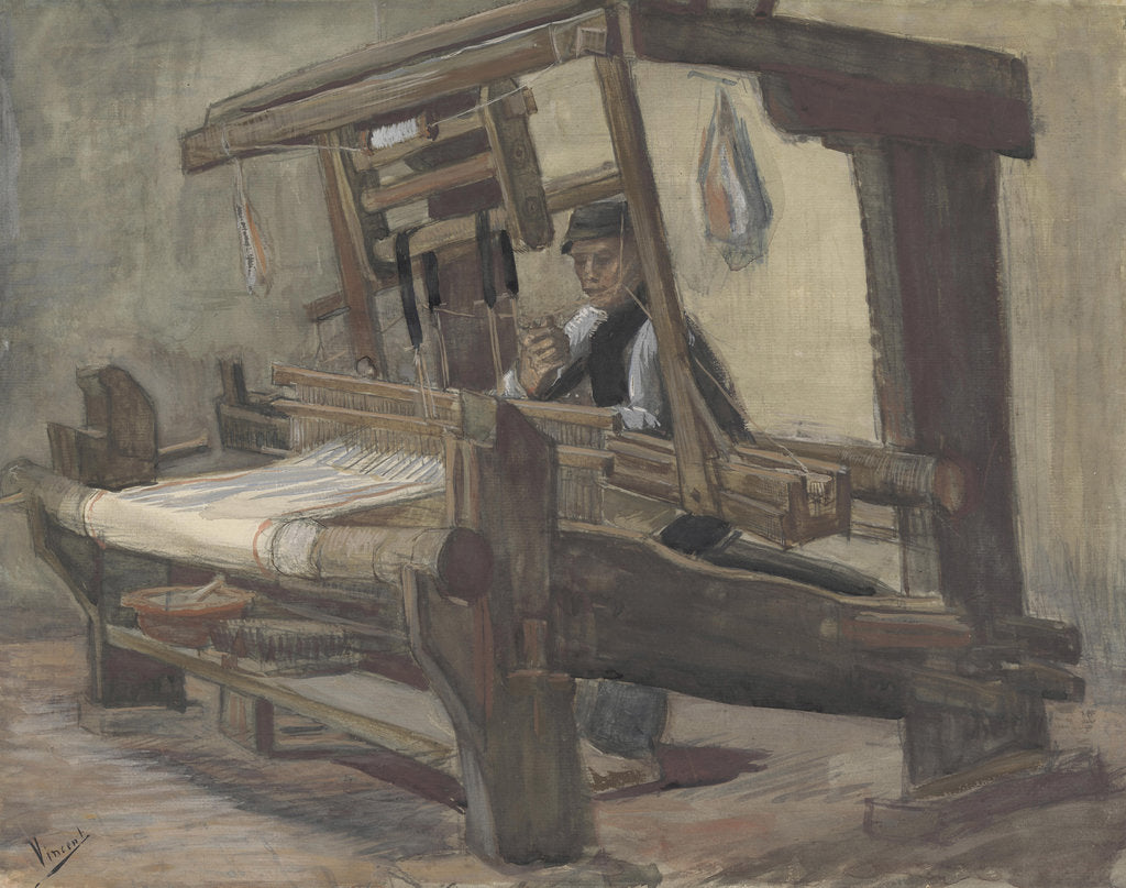 Detail of Weaver by Anonymous