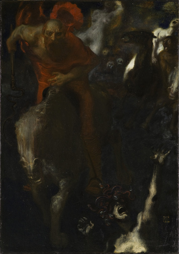 Detail of The Wild Chase by Anonymous