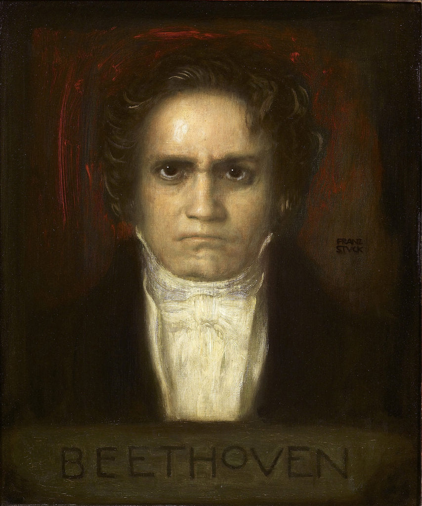 Ludwig van Beethoven by Anonymous