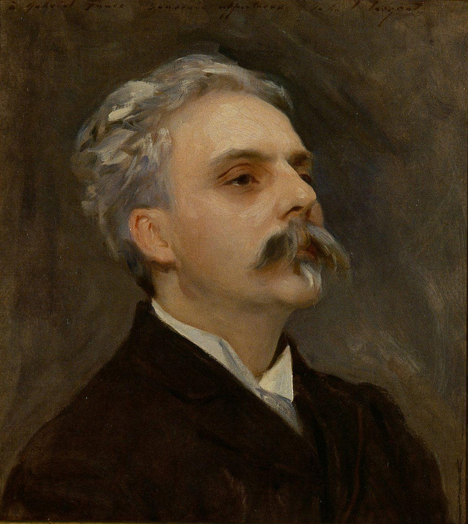 Detail of Portrait of the composer Gabriel Fauré by Anonymous