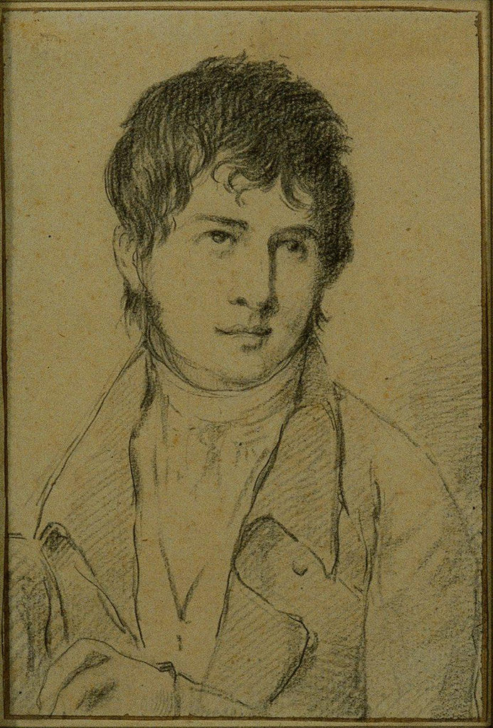 Detail of Portrait of the composer François-Adrien Boieldieu by Anonymous