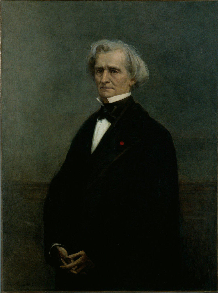 Detail of Portrait of the composer Hector Berlioz by Anonymous